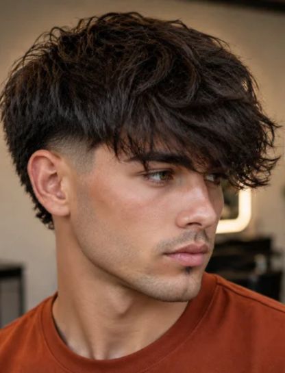 Long Fringe Burst Fade