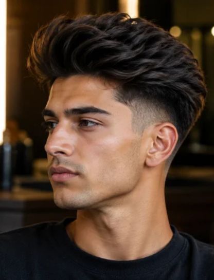 Long Quiff Haircut