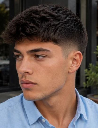Low Straight Burst Fade