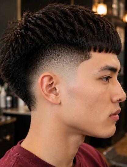 Mid Burst Fade Edgar