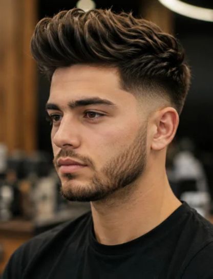Modern Quiff Haircut