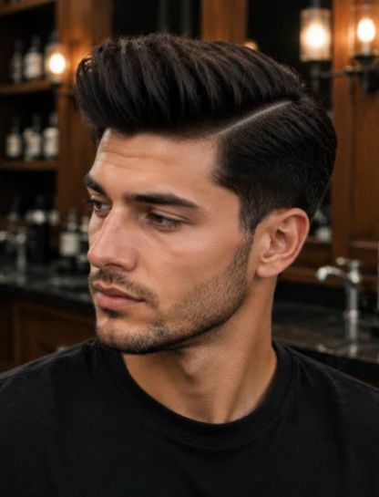 Side Part Quiff