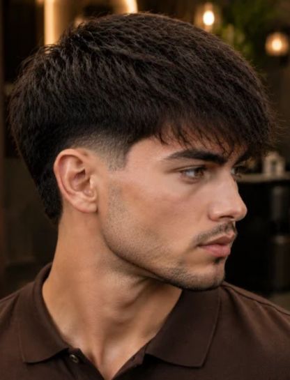 Tapered Burst Fade Fringe